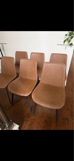 6 dining chairs great condition!