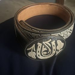 Mexican leather Belt