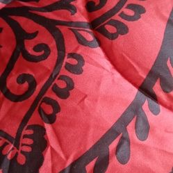 Edredon Kig Rojo Y Negro Nuevo