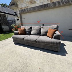 Dark Gray 3 Seater Couch/sofa