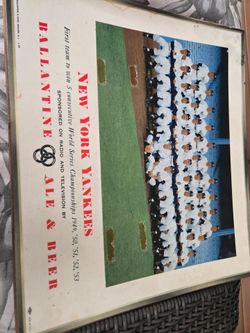 1953 yankees promotional team picture