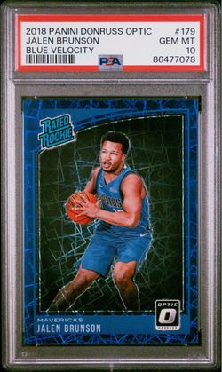 2018 Panini Donruss Optic Jalen Brunson #179