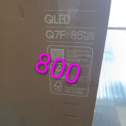 SAMSUNG 85"INCH QLED 4K Q7F
