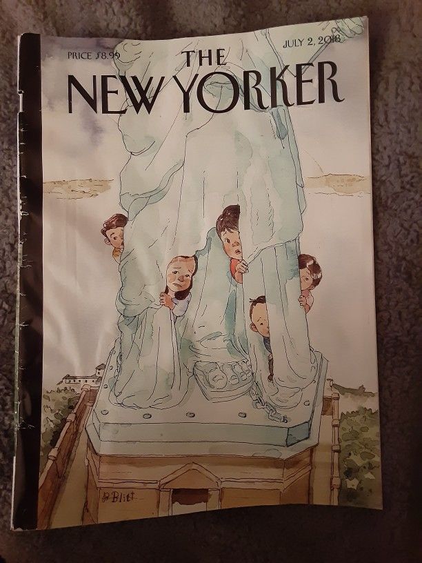 JULY 2 2018 NEW YORKER Magazine STATUE OF LIBERTY 