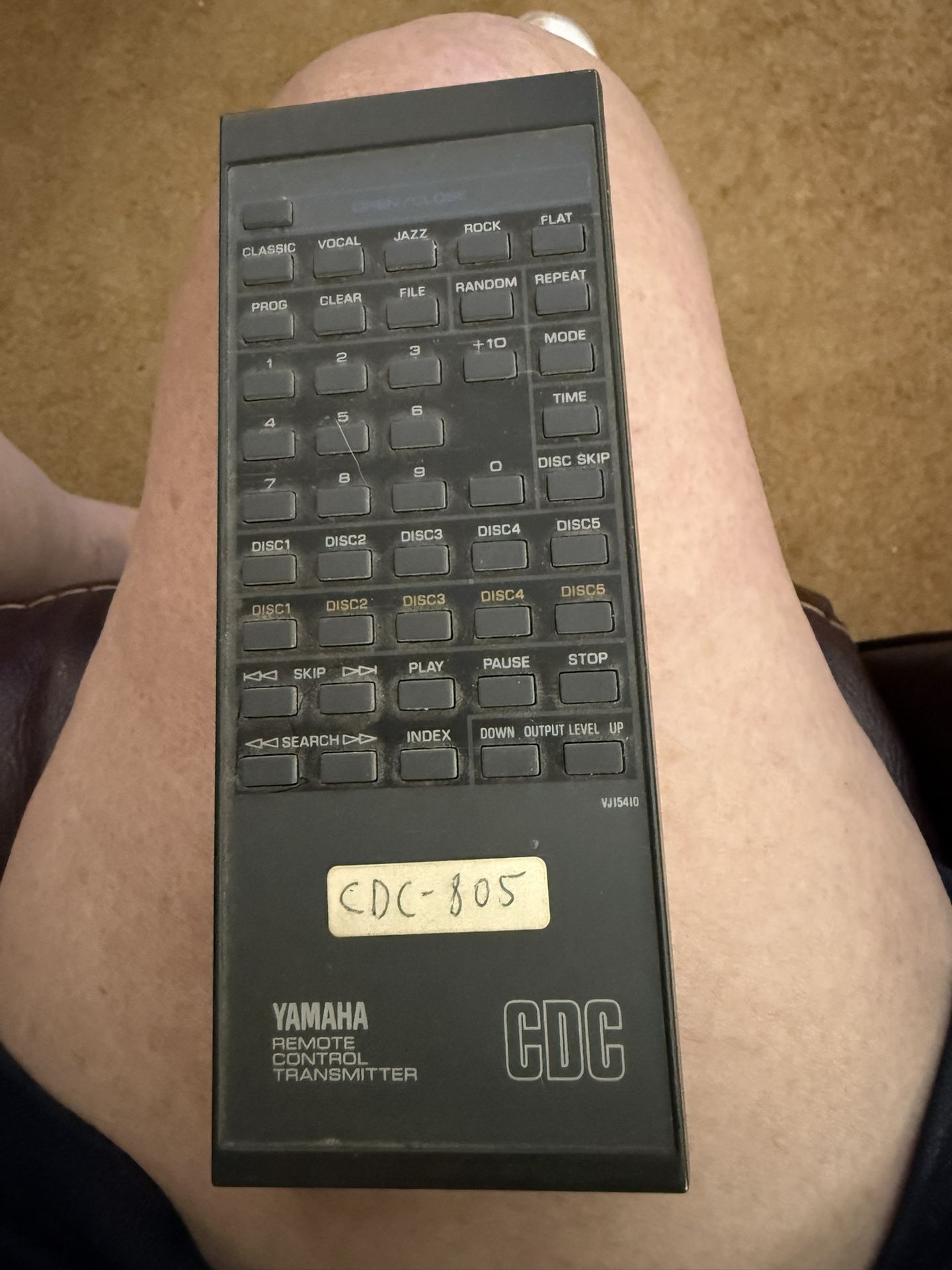 CD 5 Disc Player Remote