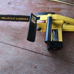 McCulloch Electramac 14" Chain Saw EM 14 ES  2-HP Electric Corded