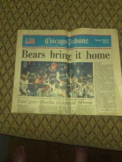 Old news paper
