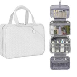 Travel Make Up Bag White Color 