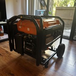 8125 / 6500-Watt Gasoline Powered Portable Generator with COSense and 20 ft. Extension Cord Included - GP6500