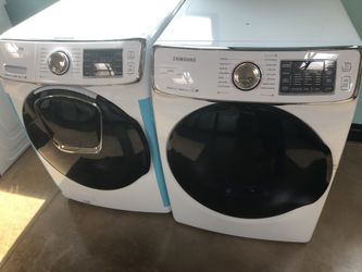 Washer and dryer set Samsung Stackable front load