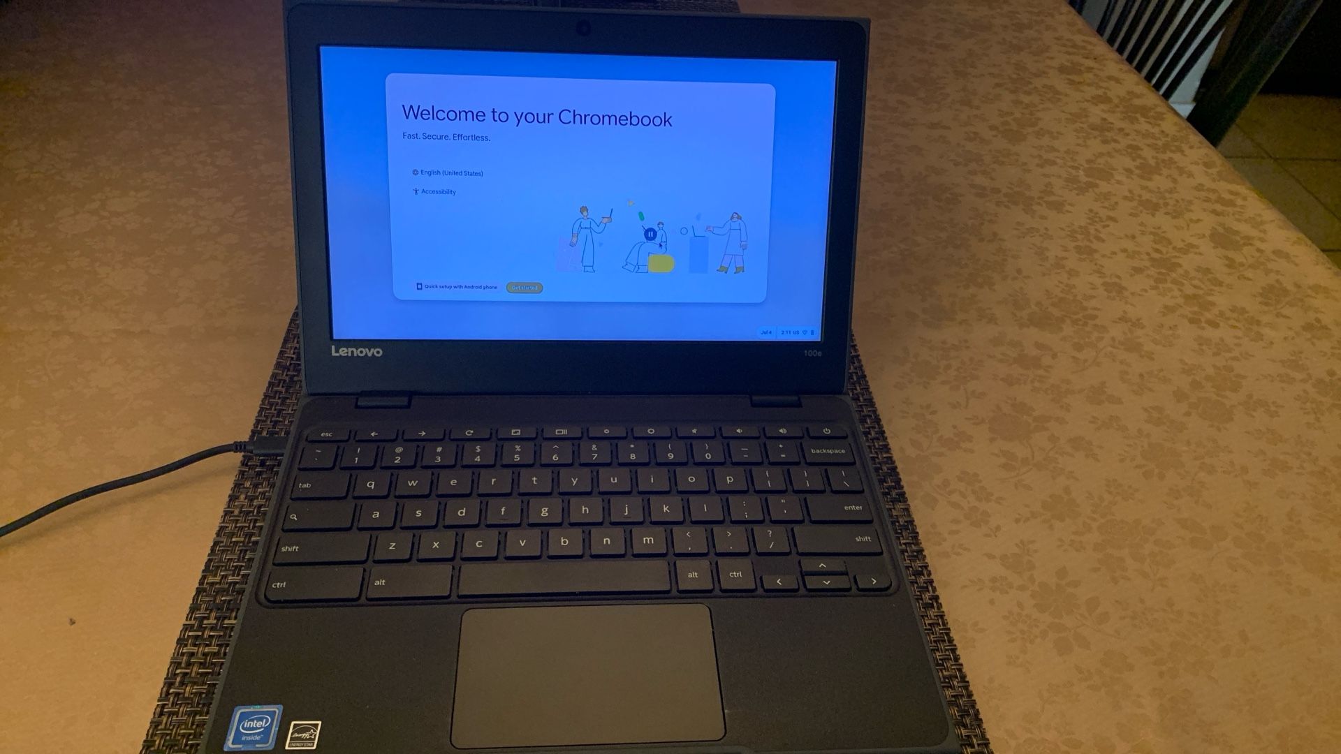 Lenovo 100e Chromebook with 11.6” Display