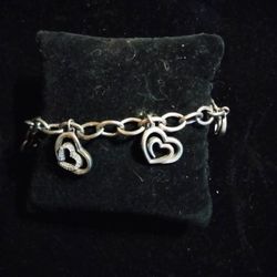 Zales shared heart bracelet 7"
