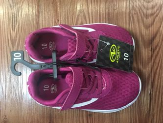 NWT girls purple sneakers size 10 11 2