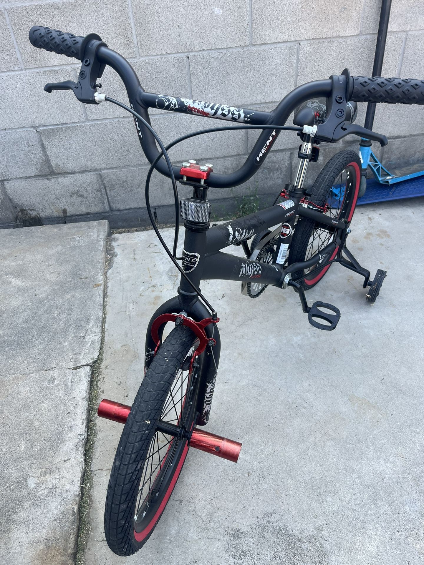 Bmx Bicycle Kent Abyss 18 Bike Parts 18 Kent Bicycle Abyss Boy's