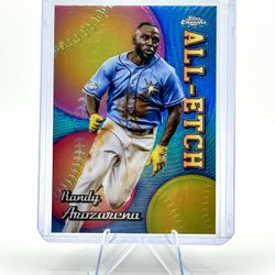 Randy Arozarena Topps Chrome - All-Etch Refractor Insert #CAE-21 Tampa Bay Rays