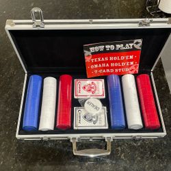 Poker Set BRAND NEW With Case