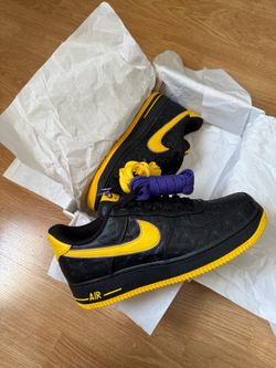 Nike Air Force 1 Low Kobe Bryant Lakers Away QS, size 9.5