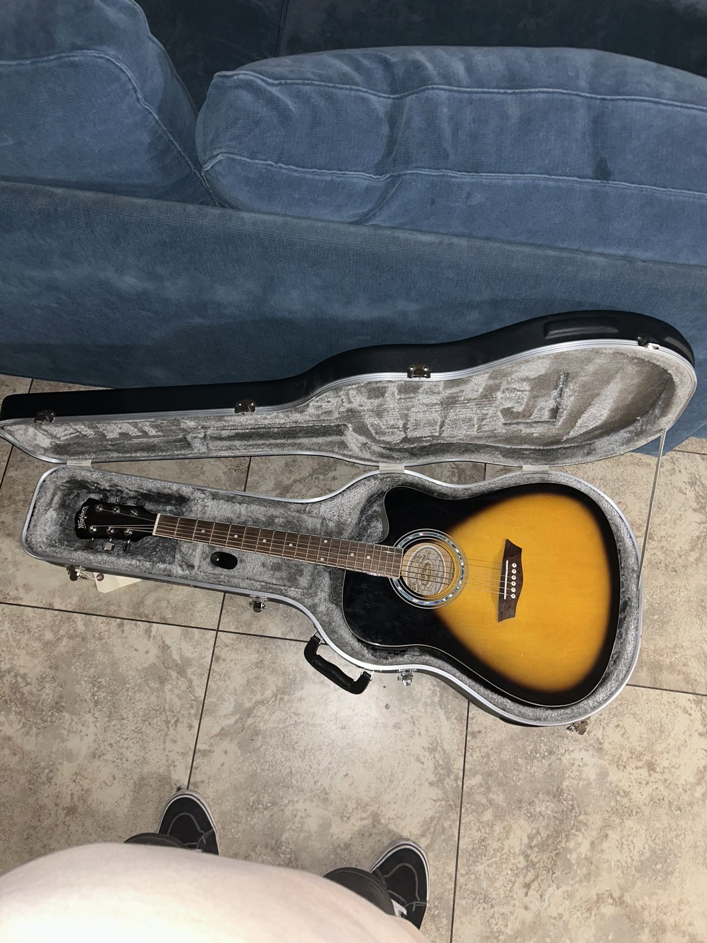 Wash Burn Guitar Case Not Included