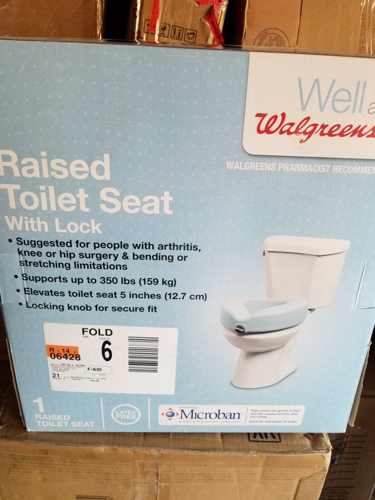 Walgreens 5" toilet riser