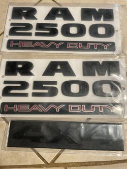 Ram 2500 Emblems