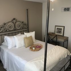 Bedframe, Matress And Box Spring FULL SIZE