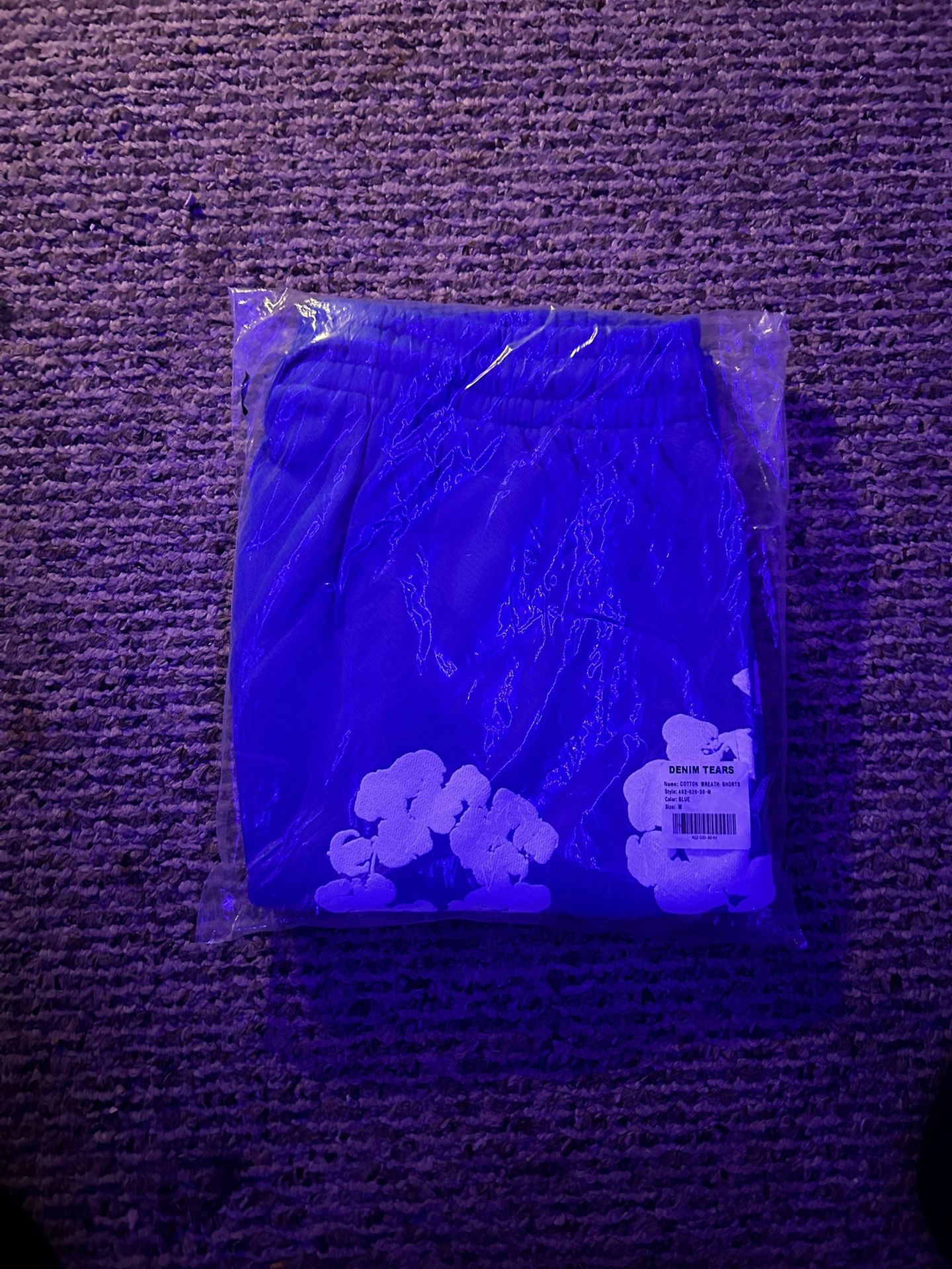 Denim Tear Royal Blue Shorts