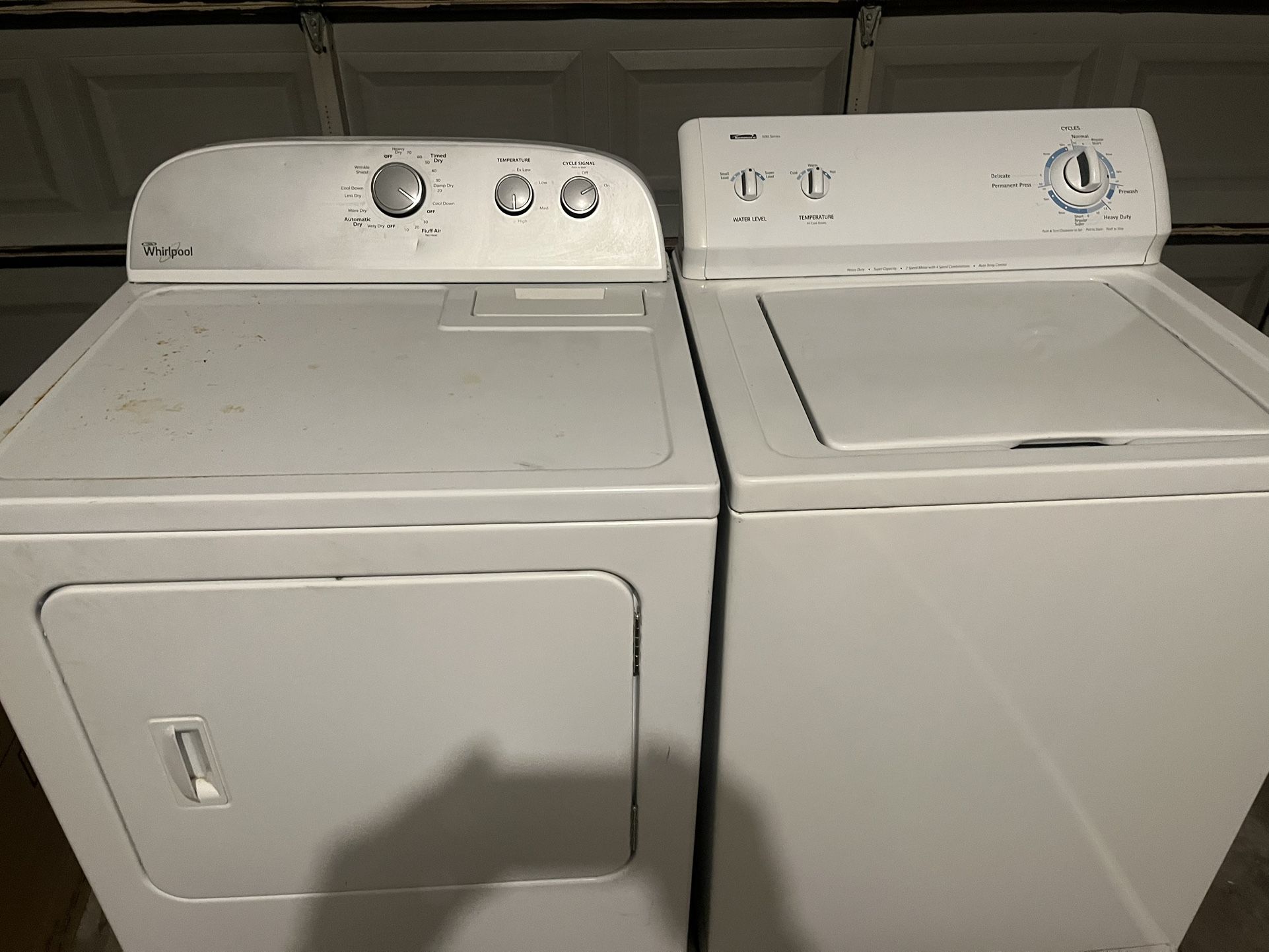 Washer and Dryer