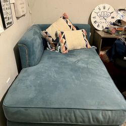 Chaise Sofa Lounge Ocean Blue