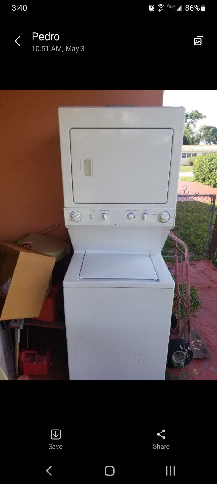 Frigidaire Washer Dryer Combo 