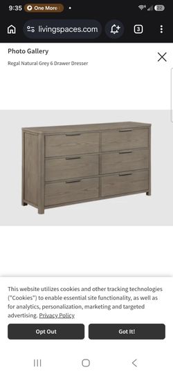 6 drawer dresser