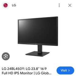 24" Computer Monitor LG