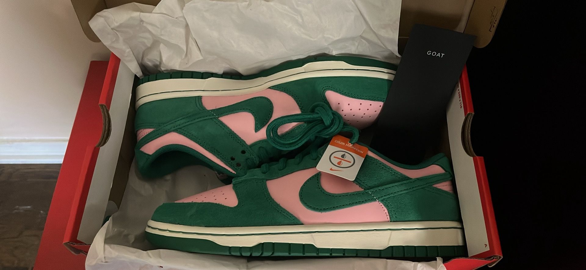 Nike Dunk Low Retro SE The Master’s Back 9 collection (never worn) men’s size 8