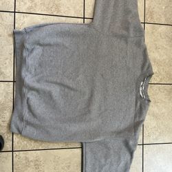 Grey ProClub crewneck