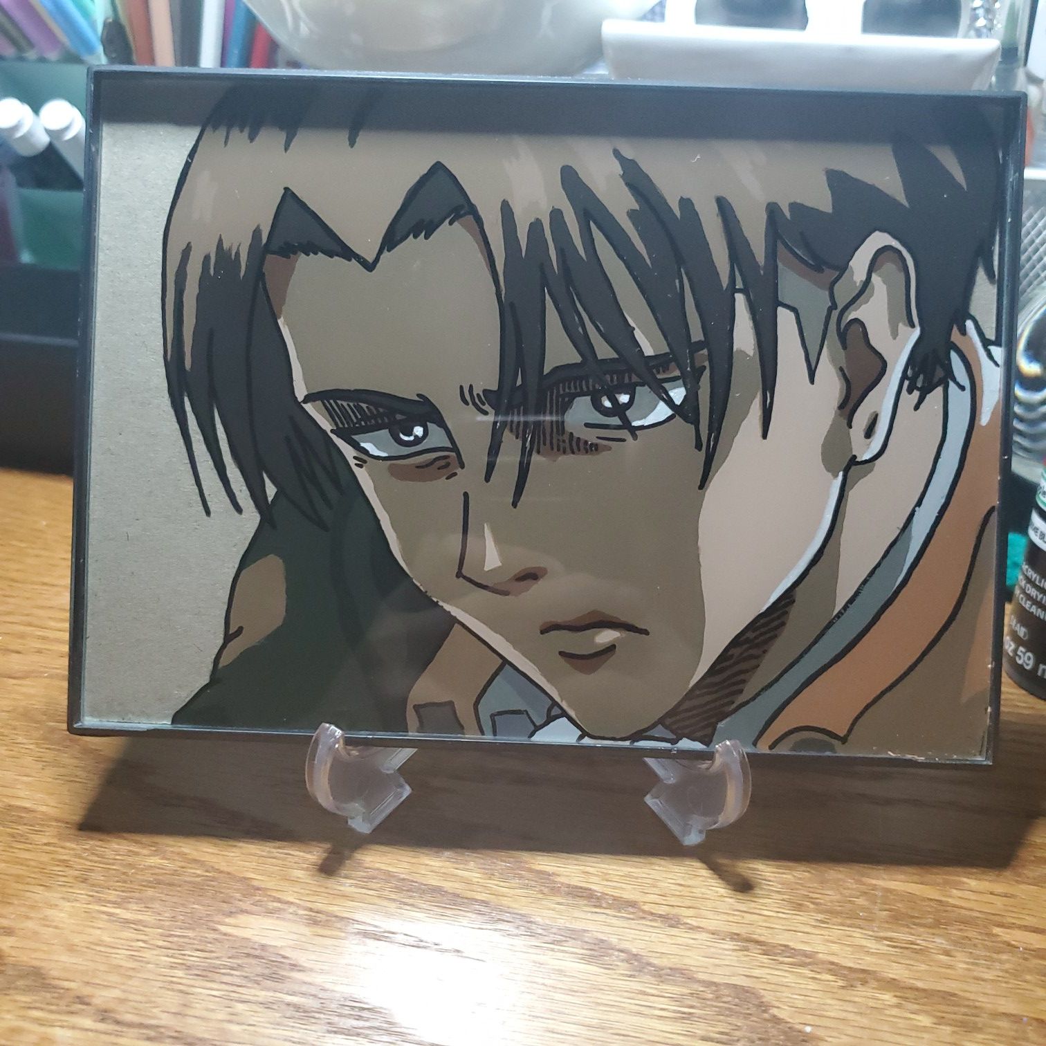 Featured image of post View 20 Aot Levi Glass Painting