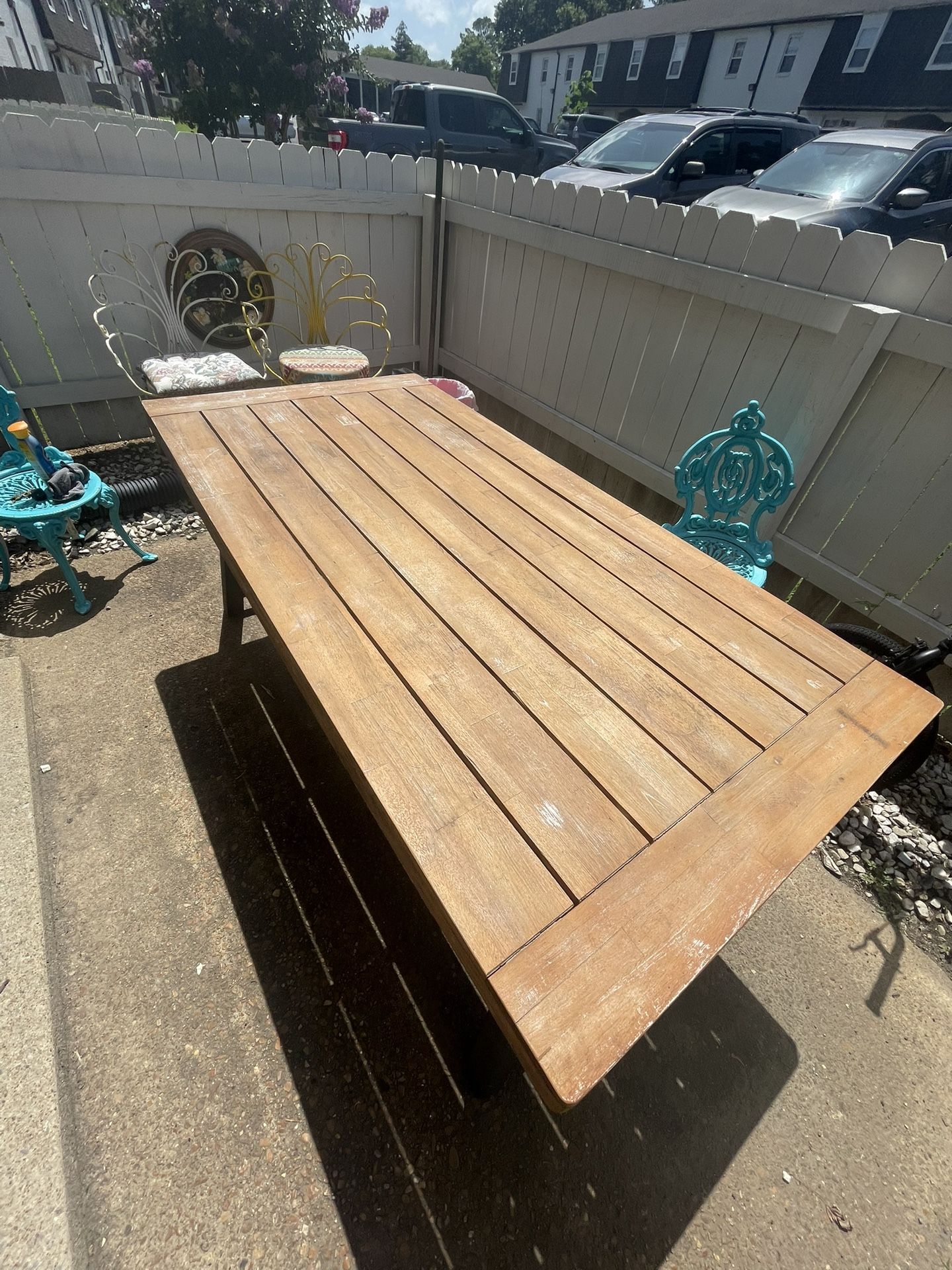 Wooden Outdoor Table