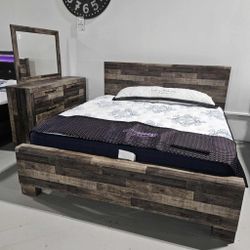 [OM] 🟪 Only $45 initial then take it home 🏡 Brand New  Derekson Bedroom Set
