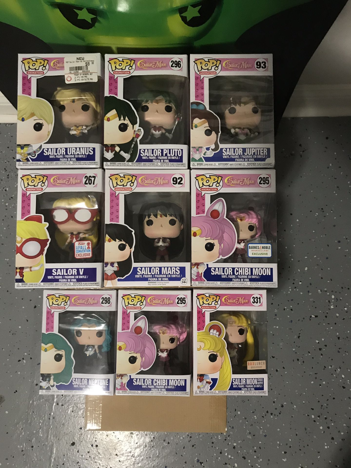 Funko Pop Lot Sailor Moon (9)