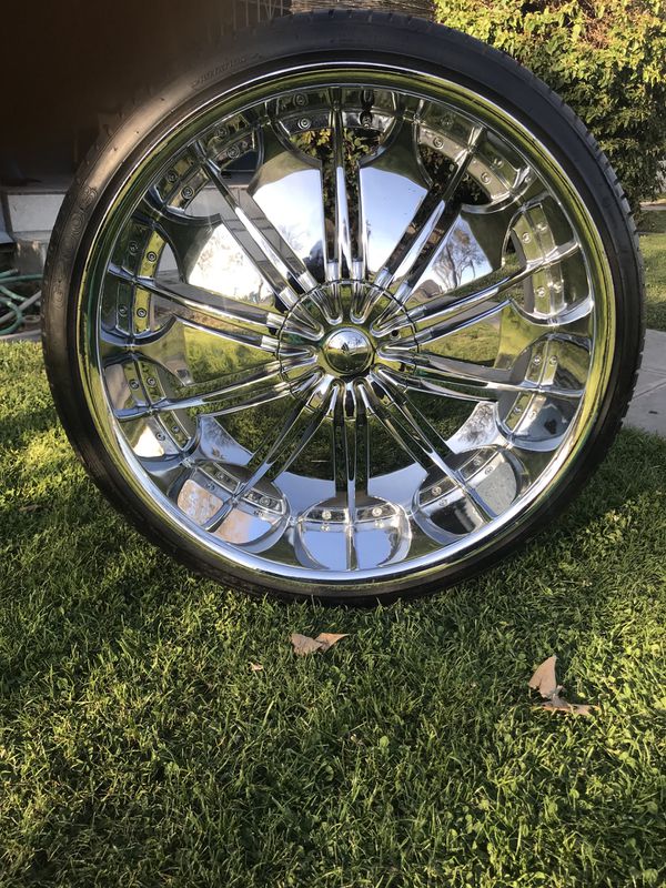 24 in rims and tires for sale