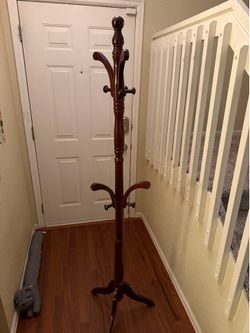 Wooden Coat Rack