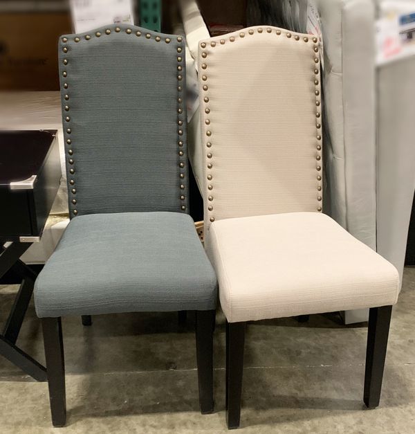 Dining chair Beige or Grey for Sale in Ontario, CA - OfferUp