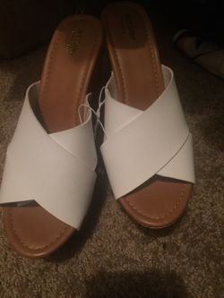 White wedges