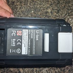 40vlithium 6.0ah