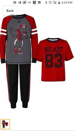 NEW 3 PC YOUTH SET PAJAMAS. READ DETAILS