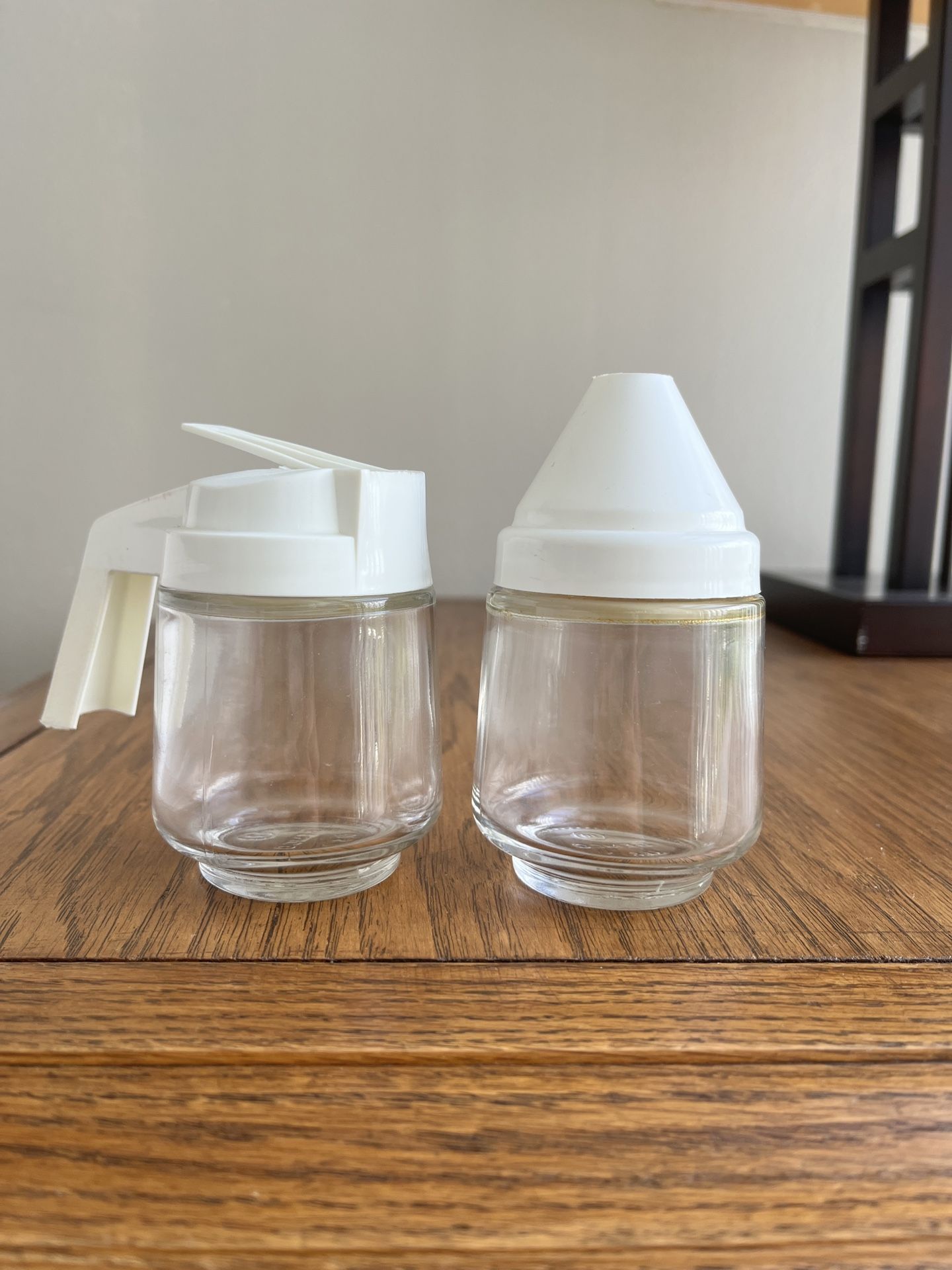 Vintage Gemco Syrup and Sugar Dispensers