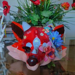 Decorative Dragon Fox Mask