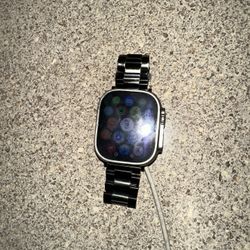 Apple ultra watch two titanium