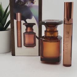 Fenty Beauty by Rihanna 

Fenty Eau de Parfum & Travel Spray Perfume Set

1 fl (USED) 
.33 Travel Spray