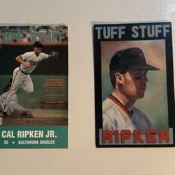 91’ Tuff Stuff Postcards MLB