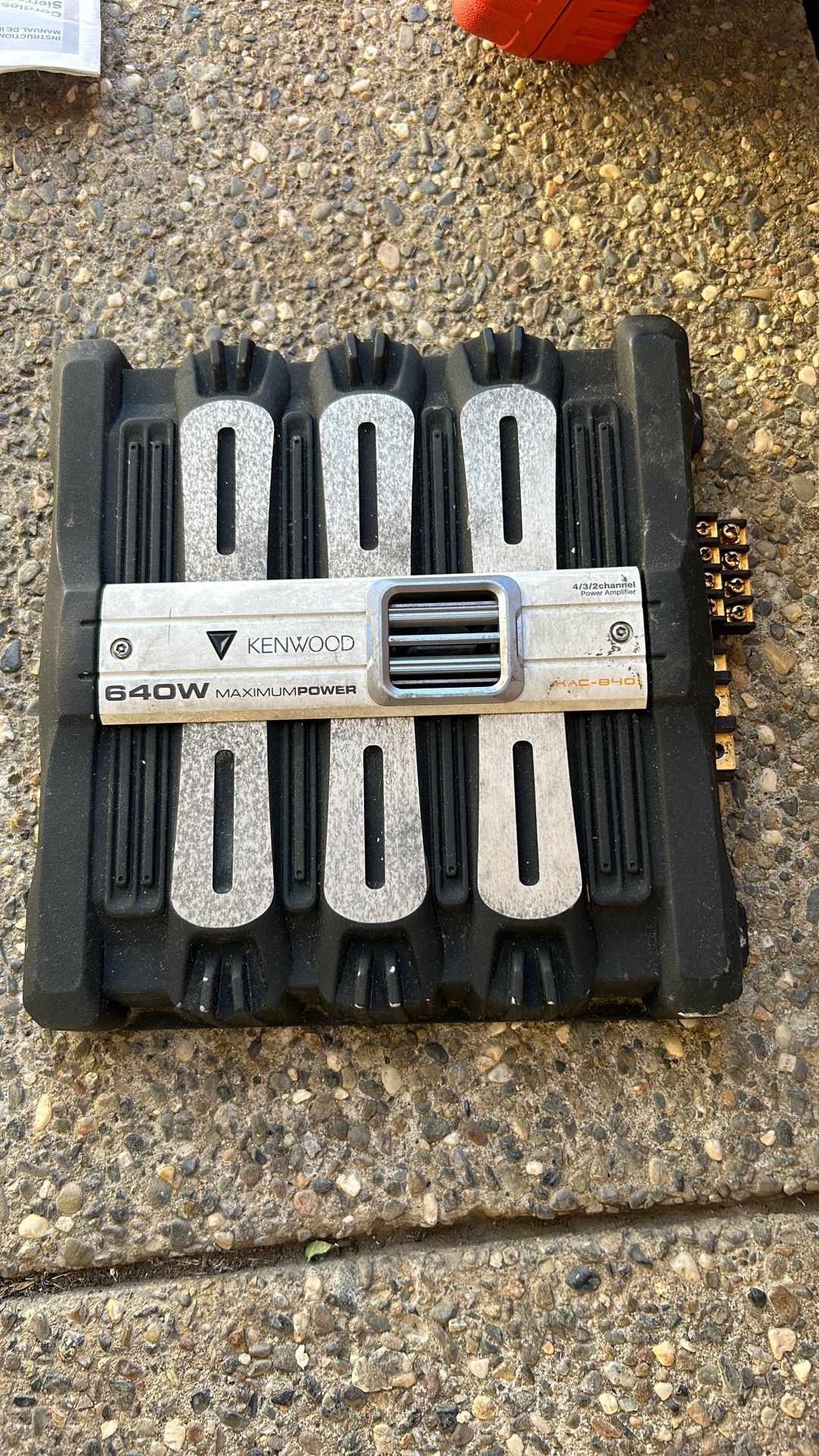 KENWOOD AMPLIFIES