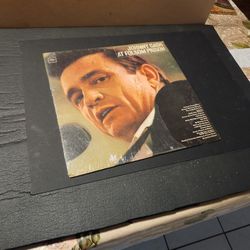 Vintage Lp Johnny Cash At Folsom Prison 